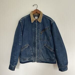 Vintage Lee 191 LB 50s 60s Denim Blanket Lined Jacket Full Zip Size 40